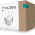 Кулер для процессора DEEPCOOL ASSASIN 4S WH белый, 140 мм, алюминий/медь, 1800 об/мин, 29.3 дБ, 4 pin, 250 Вт, 164 мм, фото2