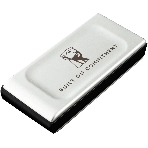 Внешний SSD Kingston XS2000, 2TB, USB 3.2 Gen 2x2 Type-C, R/W 2000/2000, серебристый, фото3