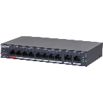 Коммутатор Dahua DH-SG4010P, 10×1 Гбит/с, управляемый, фото 1