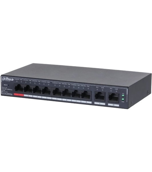 Коммутатор Dahua DH-SG4010P, 10×1 Гбит/с, управляемый