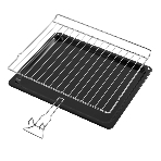 Плита электрическая Maunfeld MEC67CW08TD белый, конфорок 4 шт, духовка 59 л, 60 см x 85 см x 60 см, фото2