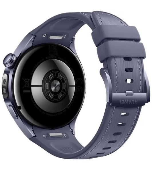 Умные часы Huawei Watch 5 Rates-L39L, 1.5' LTPO AMOLED, Wi-Fi, Bluetooth, NFC, IP69, серый / пурпурный