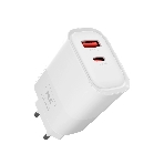 Сетевое зарядное устройство MORE CHOICE NC81 СЗУ 1USB+1Type-C 3.0A PD 20W+ QC3.0, белый, фото5