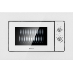 Микроволновая печь встраиваемая Weissgauff HMT-2012GRILL белый, 20 л, 700 Вт, переключатели - поворотный механизм, фото 1