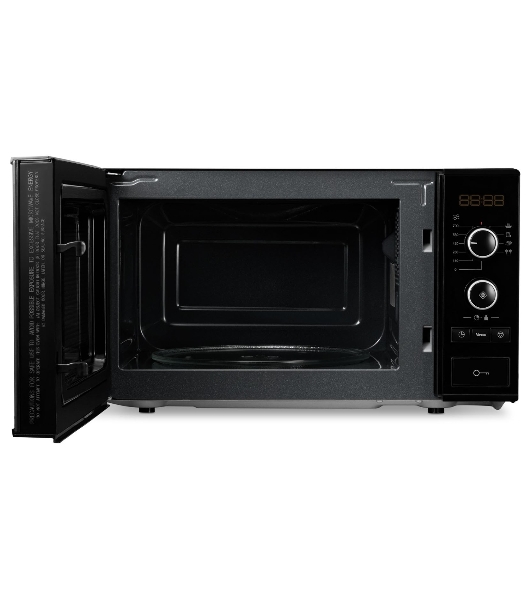 Микроволновая печь Hyundai HYM-D3032 черный, 20 л, 700 Вт, переключатели - кнопки, поворотный механизм