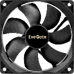 Вентилятор для корпуса ExeGate ExtraSilent ES12025S3P черный, 120 мм, 1300 об/мин, 22 дБ, 3 pin, фото 1