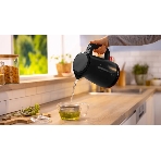 Электрочайник Bosch TWK3M123 черный, 1.7 л, 2400 Вт, скрытый нагревательный элемент, фото4