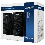 Колонки SVEN SPS-603 черный USB-порт ПК, ноутбука или адаптер 5V DC, фото2
