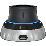 Мышь беспроводная 3DConnexion SpaceMouse Wireless (3DX-700115) черный/серебристый, радиоканал, Bluetooth, USB, кнопки - 2, фото3