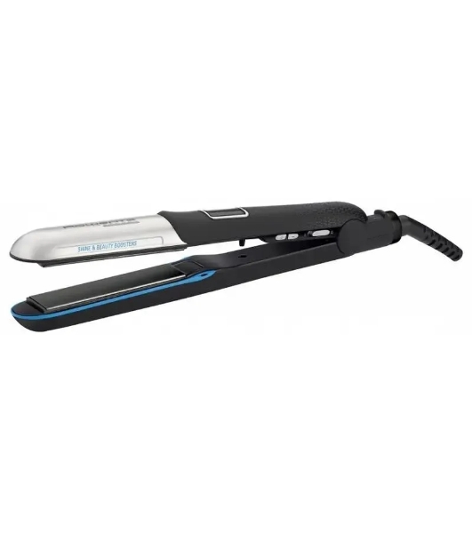 Выпрямитель для волос Rowenta Liss&Curl Ultimate shine SF6220D0 черный/металлик, 25 мм, 230 °C, 5 режимов