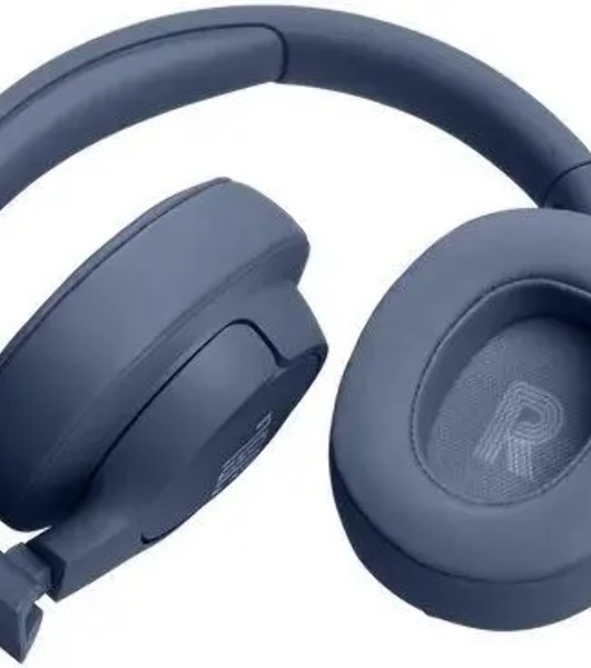 Беспроводные/проводные наушники JBL Tune 720BT синий, полноразмерные, Bluetooth + проводной, до 76 ч.