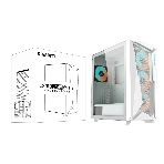 Компьютерный корпус Gigabyte C301 Glass White MidTower, ATX, USB-C x1, USB 3.0 x2, Audio I/O, GPU:400мм, Black, TG, фото8