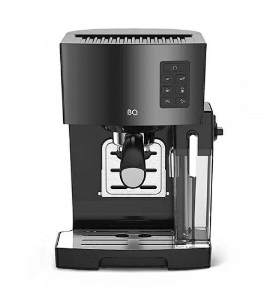 Кофеварка рожковая BQ CM9002 черный, исп. кофе - молотый, 1.4 л, 1450 Вт, 19 бар