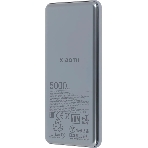 Портативный аккумулятор Xiaomi Ultra Slim 5000mAh QC/PD 20W 2.4A USB-C серый (BHR9535GL), фото2