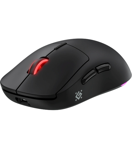 Мышь беспроводная/проводная Defender Elite GM-212 черный, 26000 dpi, радиоканал, Bluetooth, USB, кнопки - 6