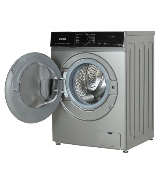 Cтиральная машина Бирюса WM-SN1014/15 M металлик, загрузка фронтальная 10.5 кг, 1400 об/мин, класс: А+++