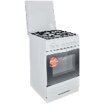 Плита газовая Gefest ПГ 3200-05 белый, конфорок 4 шт, духовка 42 л, 50 см x 85 см x 57 см, фото2