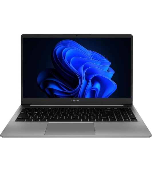 Ноутбук Tecno MegaBook K15SRA/15.6'/IPS/Intel Core i5 13420H/8Gb/512Gb SSD/Intel UHD Graphics/Windows 11 Home/серый/1.7kg