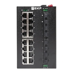Коммутатор EKF TSX-U-8GX/SFP-16GT, 16×1 Гбит/с + 8×1 Гбит/с SFP, неуправляемый, фото3