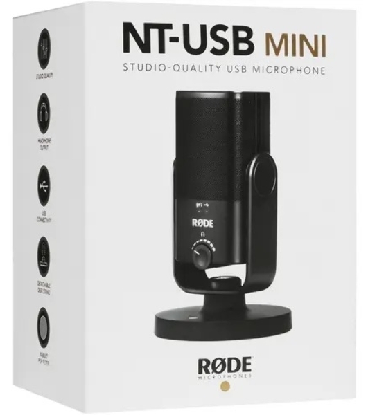 Микрофон Rode NT-USB mini черный