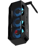 Вентилятор для процессора ALSEYE AS.03.08.0002 (C-RAM-Beta-B, 25-644-250228M5) Product size: 156.75 * 82 * 35мм Material: 0.8мм SPCC thick sheet metal Number of fans: 3 Size: 40 * 40 * 20мм Box: Black Leaf: Milk white Luminous effect: internally emitting ARGb Speed: 2000-5000RPM Outgoing line: Fan 1, 4pin (positive, negative, FG, PWM, фото2