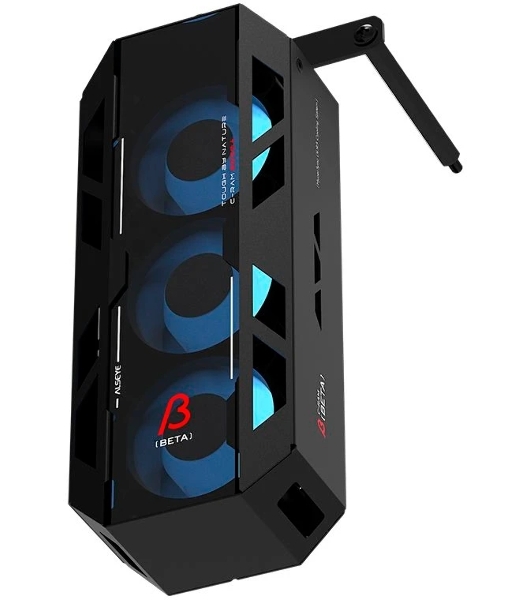 Вентилятор для процессора ALSEYE AS.03.08.0002 (C-RAM-Beta-B, 25-644-250228M5) Product size: 156.75 * 82 * 35мм Material: 0.8мм SPCC thick sheet metal Number of fans: 3 Size: 40 * 40 * 20мм Box: Black Leaf: Milk white Luminous effect: internally emitting ARGb Speed: 2000-5000RPM Outgoing line: Fan 1, 4pin (positive, negative, FG, PWM