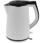 Электрочайник Centek CT-0025 белый, 1.8 л, 2000 Вт, скрытый нагревательный элемент, фото 1