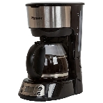 Кофеварка капельная Pioneer CM053D серебристый/черный, исп. кофе - молотый, 0.75 л, 600 Вт, фото 1