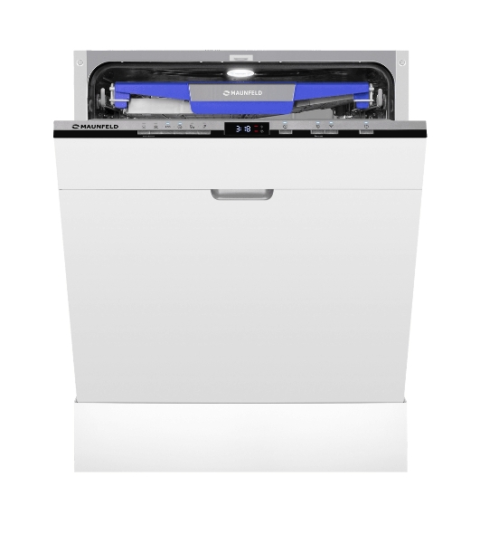 Посудомоечная машина MAUNFELD MLP60230 Light Beam Inverter Wi-Fi, нержавеющая сталь, 14 компл., 44 дБ, класс A+++
