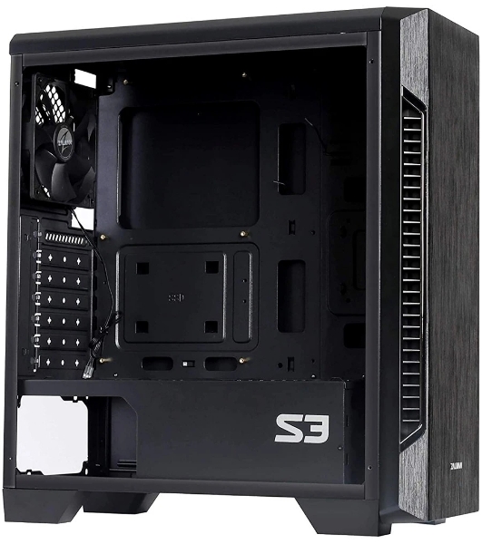 Компьютерный корпус MidiTower Zalman S3 TEMPERED GLASS WINDOW black
