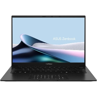 Ноутбук ASUS ZenBook 14 OLED UM3406GA-QD009 AMD Ryzen AI 7 445 2000MHz/14'/1920х1200/32GB/1024GB SSD/AMD Radeon 840M/Wi-Fi/Bluetooth/Windows 11 Pro (90NB17R1-M00650_Win11P) Black
