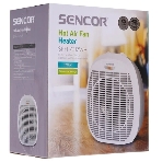 Тепловентилятор Sencor SFH 7017WH, белый, 2000 Вт, 20 м2, термостат, фото4