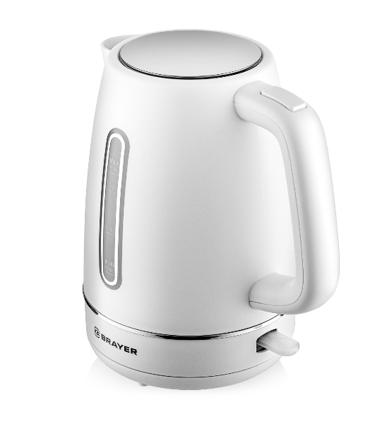 Чайник электрический BRAYER BR6103WH 2200 Вт, 1.7 л, белый