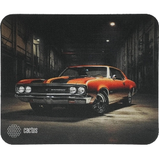 Коврик для мыши Cactus Orange Car 300x250x2мм (CS-MP-P06M)