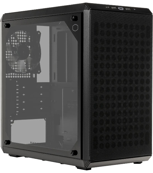 Компьютерный корпус Cooler Master MasterBox Q300L V2 черный без БП mATX 4x120мм 1x140мм 2xUSB3.0 audio bott PSU