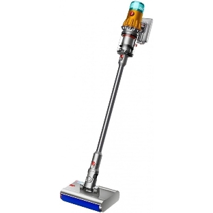 Пылесос вертикальный Dyson V12S Detect Slim Submarine 485350-01 золотой/серый металлик, питание от аккумулятора, 150 Вт, уборка сухая/влажная, пылесборник 0.35 л