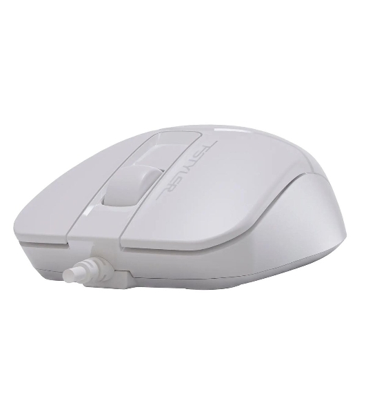 Мышь проводная A4Tech Fstyler FM12 белый, 1200 dpi, USB, кнопки - 3