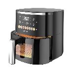 Аэрогриль Centek CT-3105 черный, 1500 Вт, 5 л, сенсор, 8 программ, фото2