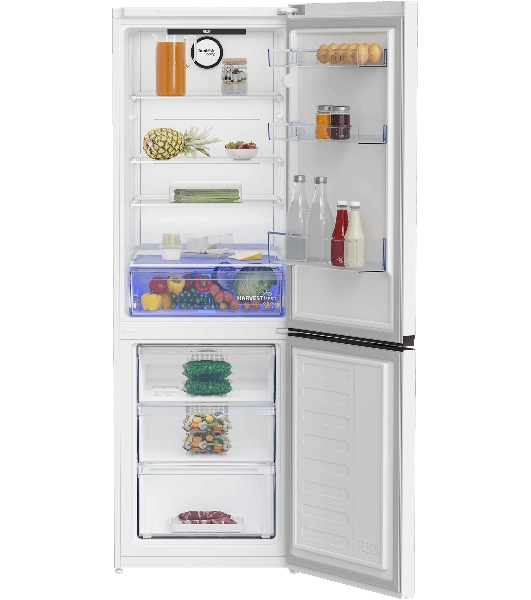 Холодильник Beko B3RCNK365HW белый двухкамерный 368л морозилка снизу, No Frost