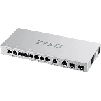 Коммутатор Zyxel XGS1010-12-ZZ0102F 8x1 Гбит/с 2x2.5 Гбит/с 2SFP+ неуправляемый, фото 1