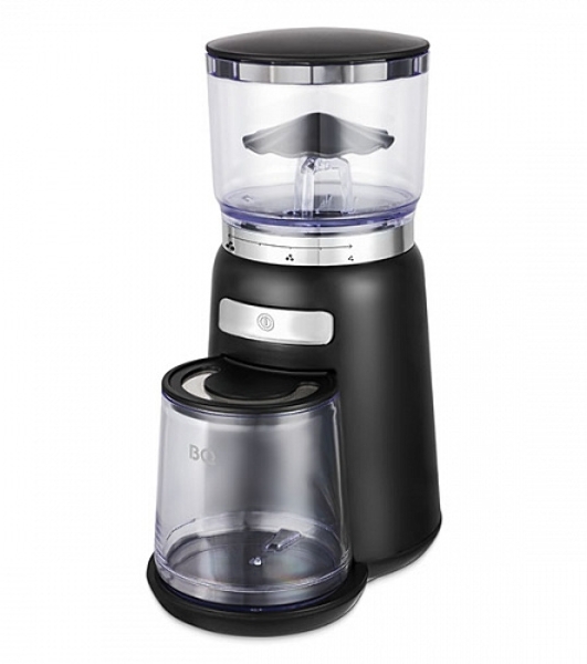 Кофемолка BQ CG2001 черный, Мощность 120 Вт, Жерновая система помола, 20 степеней помола