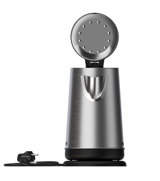 Чайник электрический Maxvi KE1822S silver-black