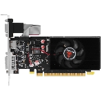 Видеокарта Biostar NVIDIA GeForce GT 730 2Gb PCI-E GT730-2Gb D3 LP (GF108) 128bit GDDR3 700/1333 DVIx1 HDMIx1 CRTx1 HDCP Ret low profile, фото 1