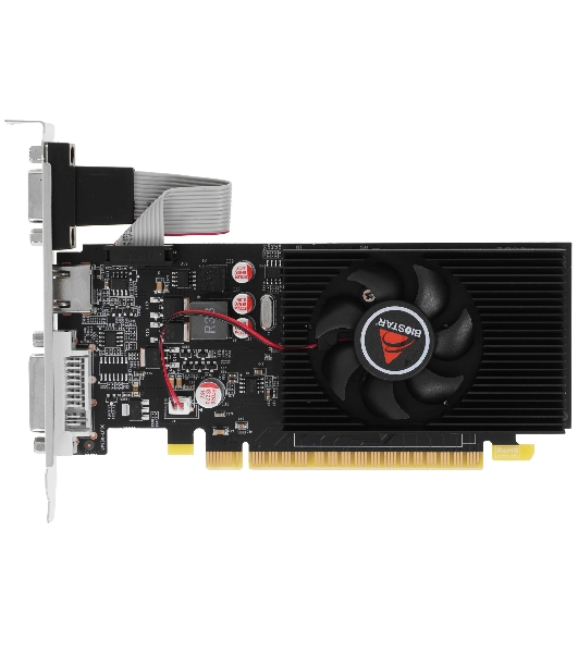 Видеокарта Biostar NVIDIA GeForce GT 730 2Gb PCI-E GT730-2Gb D3 LP (GF108) 128bit GDDR3 700/1333 DVIx1 HDMIx1 CRTx1 HDCP Ret low profile