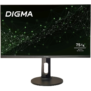Монитор 27' Digma Progress 27P505Q IPS 2560x1440, 75 Гц, 5 мс, 16:9, 350 кд/м², 2xHDMI, 1xDP, 1x3.5 мм, черный
