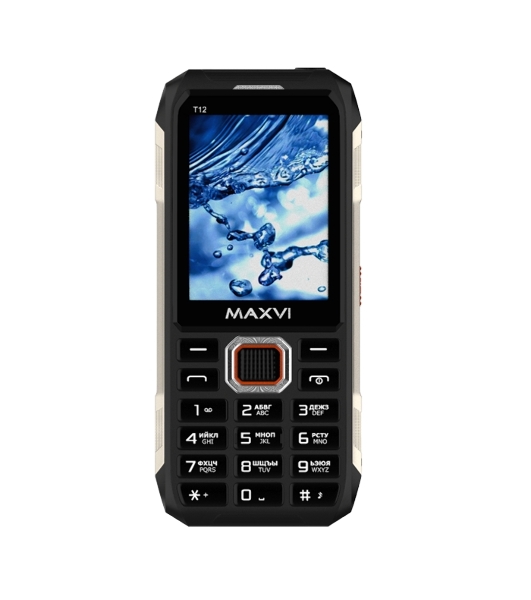 Мобильный телефон Maxvi T12 черный