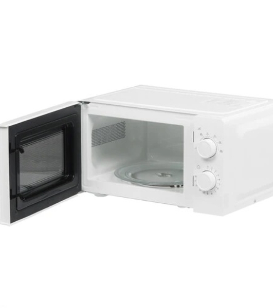 Микроволновая печь Beko SOLO MOC20100W1 белый, 20 л, 700 Вт, переключатели - поворотный механизм