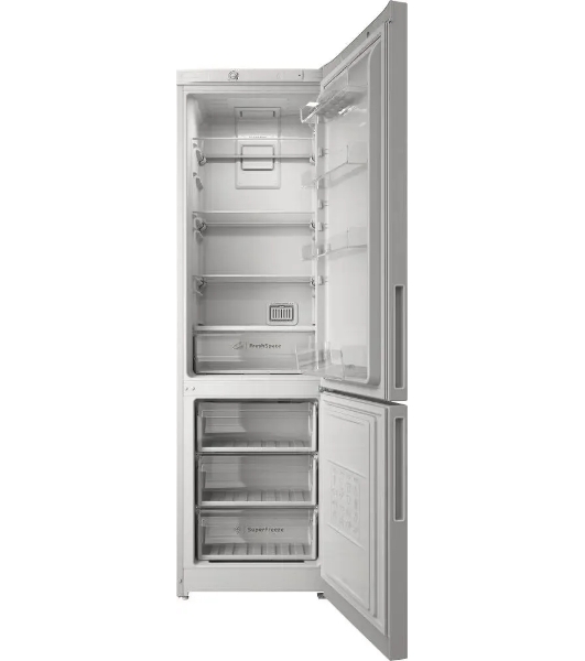 Холодильник Indesit ITR 4200 W белый двухкамерный 247/78л морозилка снизу