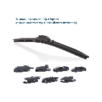 Щетка стеклоочистителя GOODYEAR GY000438 PREMIUM 18''/45 см бескаркасная, фото5