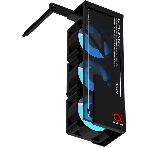 Вентилятор для процессора ALSEYE AS.03.08.0001 (C-RAM-Alpha-B) Product Size: 145.9 x 82 x 38.3мм Number of fans: 3 Size: 40 x 40 x 20мм Material: 1мм SPCC thick sheet metal Surface treatment: Powder coated black on the surface Box: Black Leaf: Milk white Luminous effect: internally emitting ARGb Speed: 1000-3500RPM Ou, фото4
